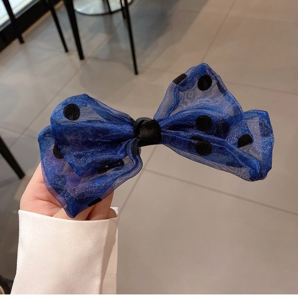 🎀Sheer Mesh Bow Hair Clip - Picture 2 of 11